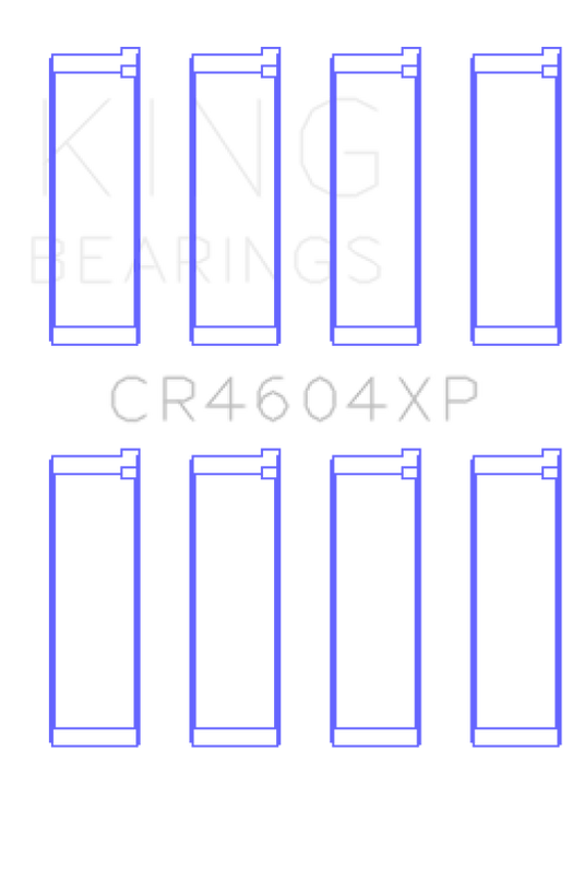 King Engine Bearings CR4604XP0.5 KING Performance Rod Bearings