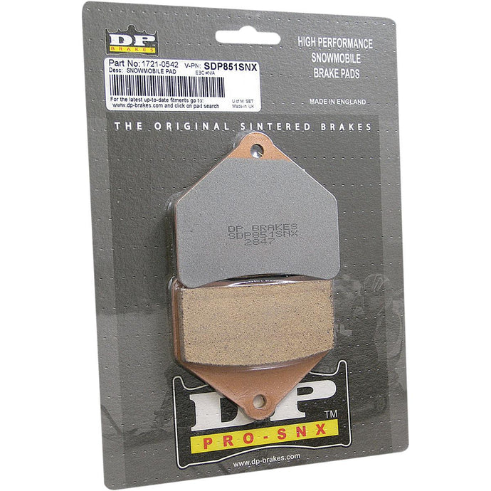 Dp Brakes SDP581SNX SNX High Friction HH+ Snowmobile Pads