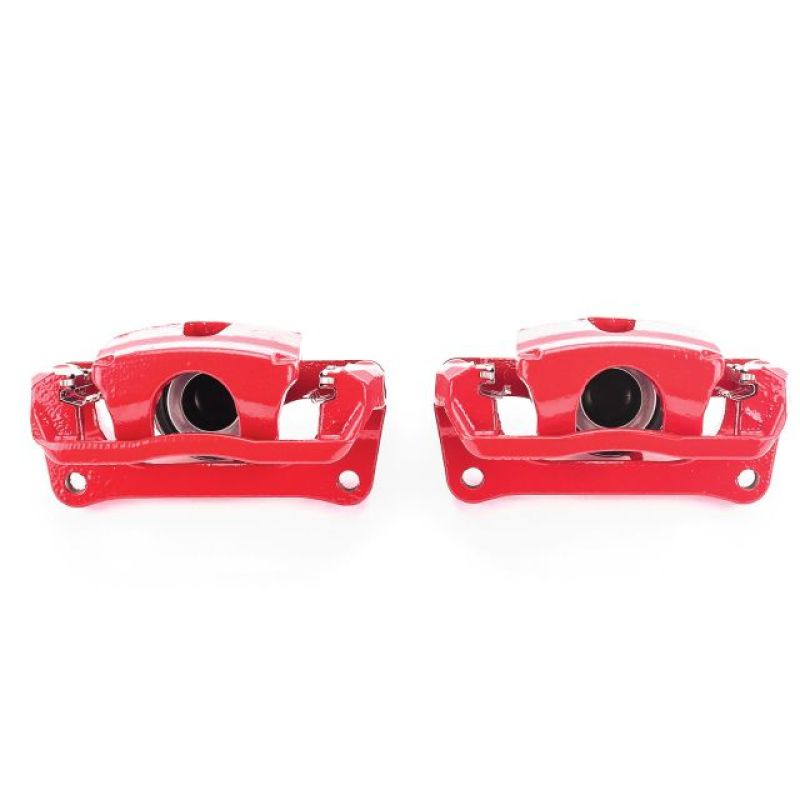Load image into Gallery viewer, Powerstop S5396 PSB Red Calipers
