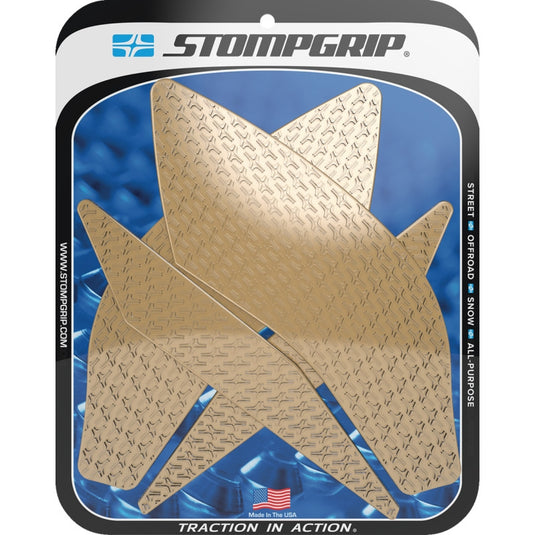 Stompgrip 55-14-0099C Icon Profile Traction Tank Grip - Street - Clear