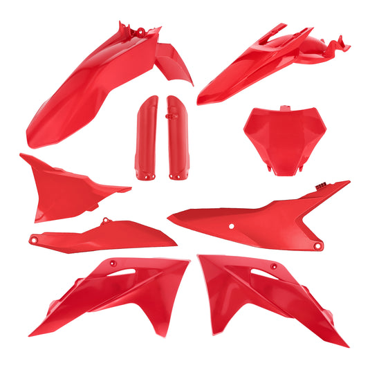 Acerbis 2987218211 Full Plastic Kit - Red