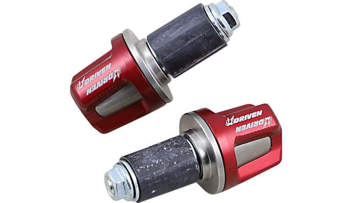 Driven Racing DBEW-RE-RD Revolt Bar End - Red