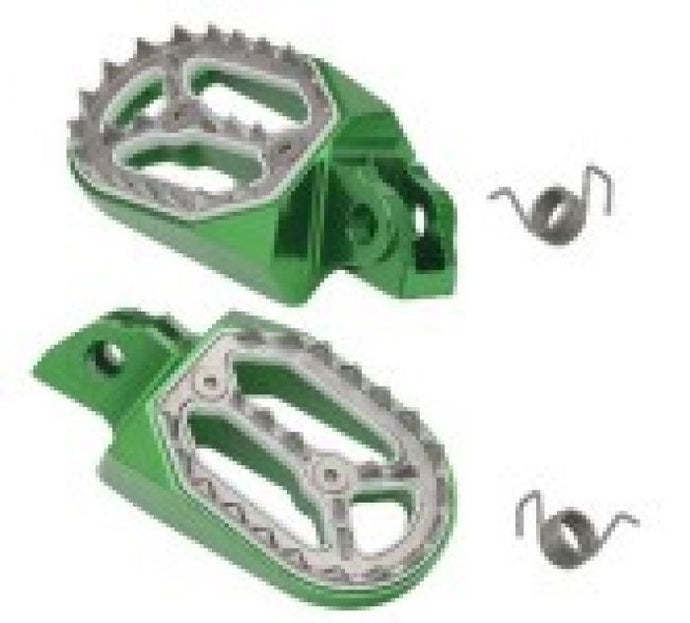 Psychic Mx MX-04443 Footpegs - Green