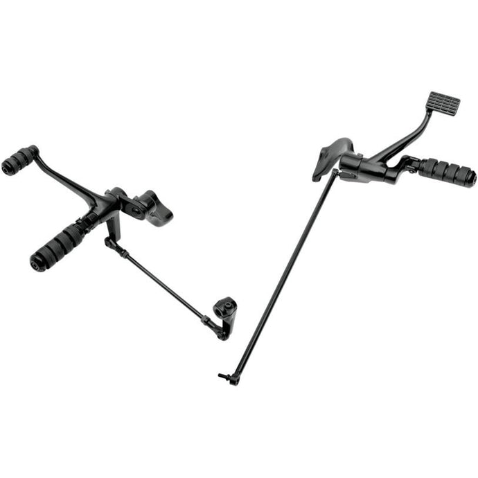 Drag Specialties 1622-0349 Sporster Forward Control Kit - Standard - Black