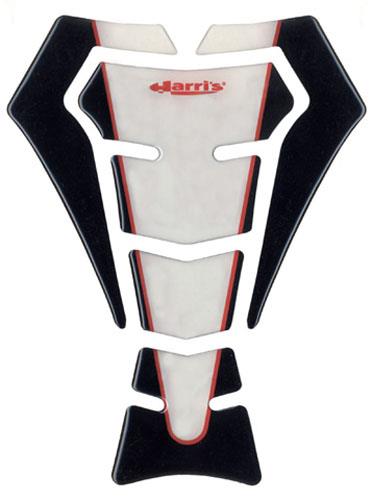 Harris Grips 13903-TN EVO Puzzle Tank Protector - Transparent/Black