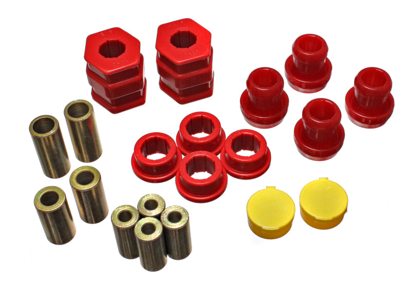 Load image into Gallery viewer, Energy Suspension 16.3114R ES Cntrl Arm Bushings - Red
