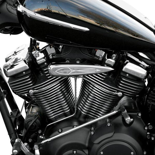 Baron Custom Accessories BA-7624-13 Liners Side Covers - Chrome