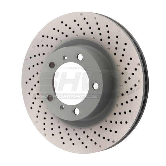 Shw Performance PFR39972 SHW Drilled-Dimpled MB Rotors