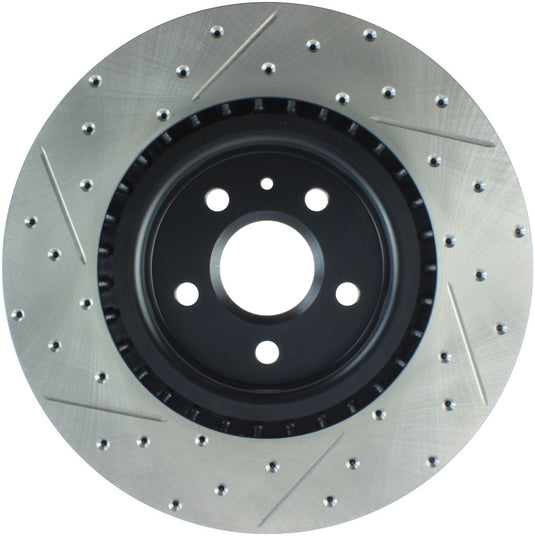 Stoptech 127.62124L ST Slot & Drill Brake Rotors