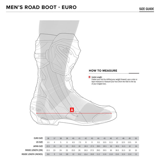 Alpinestars SMX Plus Vented Boots (6, Black/White)