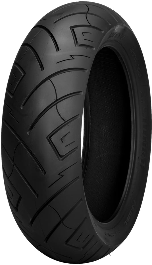 Shinko 87-4192 SR777 Black Walls Front Tire - 160/60R18 H.D.