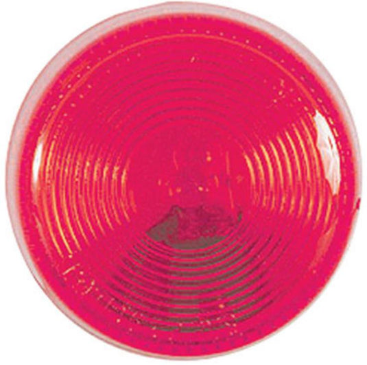 Optronics Inc MC58RS Round Side Marker/Clearance Lights - 2.5in. - Red