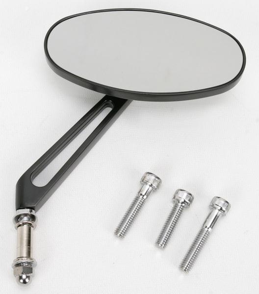 Drag Specialties 0640-0285 Stealth I Black Mirror - Standard
