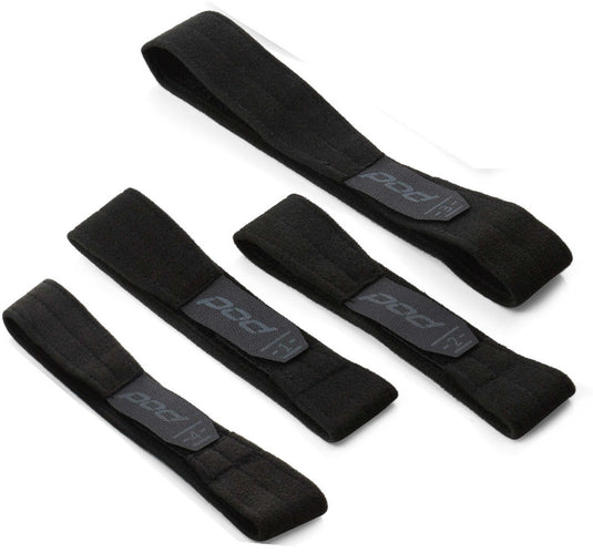 Pod KX 2.0 Youth Strap Set for All Knee Brace - Bilateral - Black (One Size Fits All)