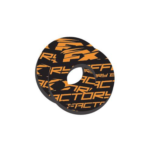 Factory Effex 22-67500 Moto Grip Donuts - Shattered Orange KTM