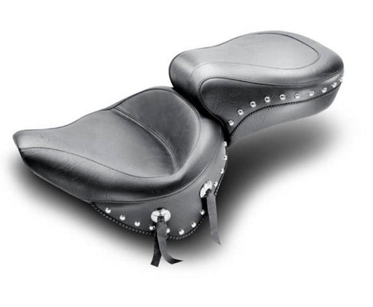Mustang 75072 Wide Studded Super Touring One-Piece Seat