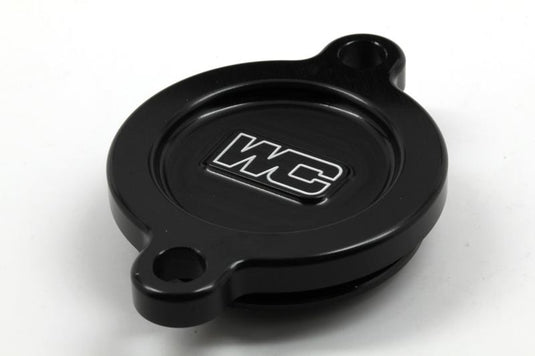 Works Connection 27-080 Oil Filter Cover - Black