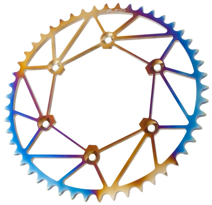 Dirt Tricks CR-50-Z-C Lightweight Steel Rear Sprocket - 50T - Chromatic