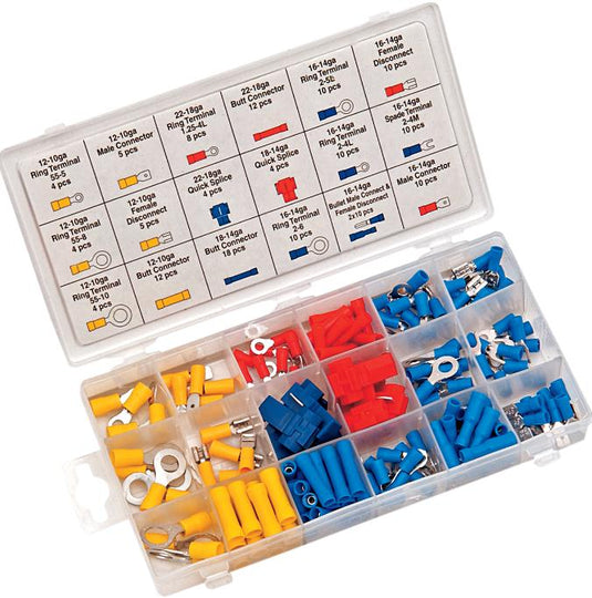 Performance Tools W5213 160 Piece Wire Terminal Assortment