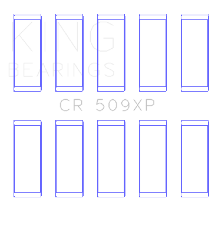 Load image into Gallery viewer, King Engine Bearings CR509XP KING Connecting Rod Bearings
