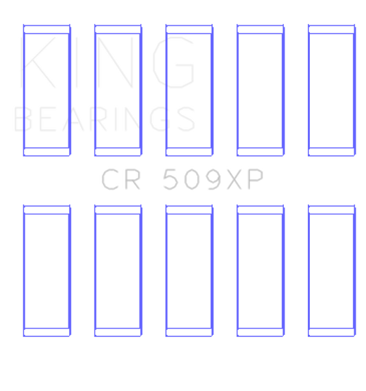 King Engine Bearings CR509XP KING Connecting Rod Bearings