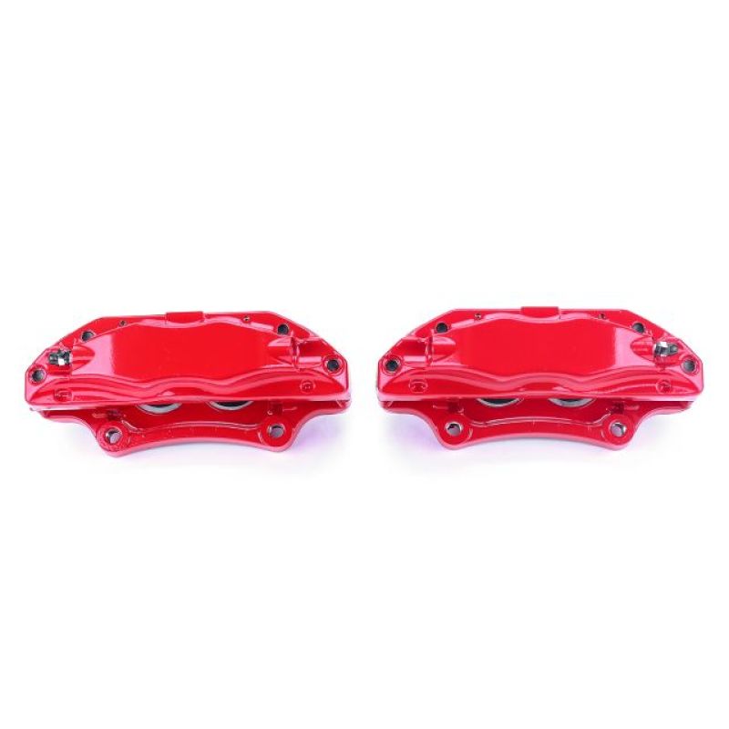 Load image into Gallery viewer, Powerstop S2892 PSB Red Calipers
