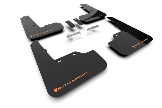Rally Armor MF92-UR-BLK/OR RAL UR Blk Flap/Orange Logo