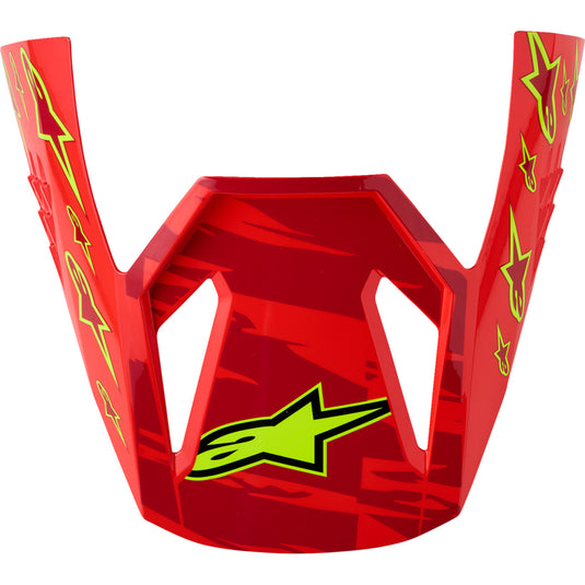 Alpinestars Visor for S-M3 Falcon Youth Helmet - White/Red/Blue