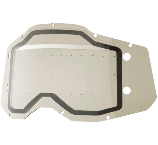 100% Forecast 2 Lens Dual Pane - Smoke with Bumps