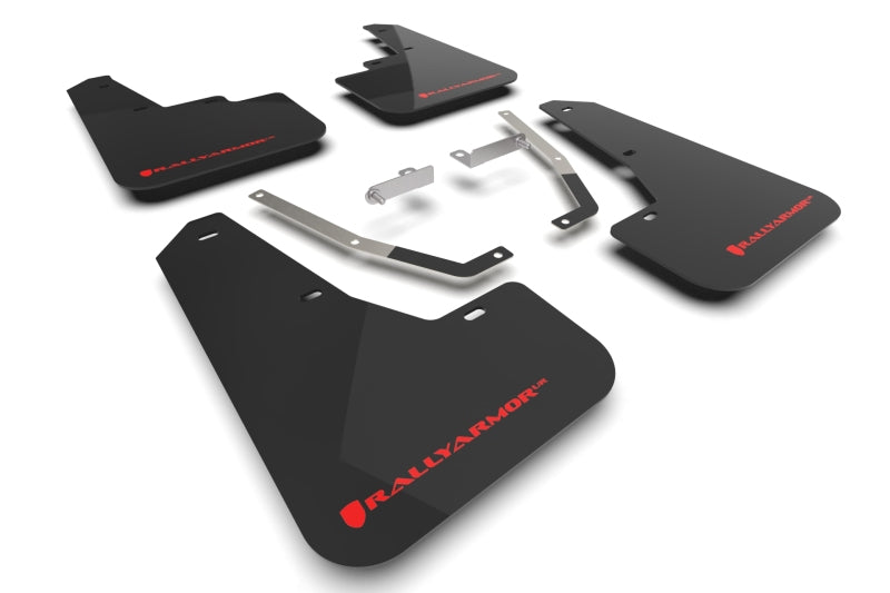 Load image into Gallery viewer, Rally Armor MF106-UR-BLK-RD RAL UR Blk Flap/Rd Logo
