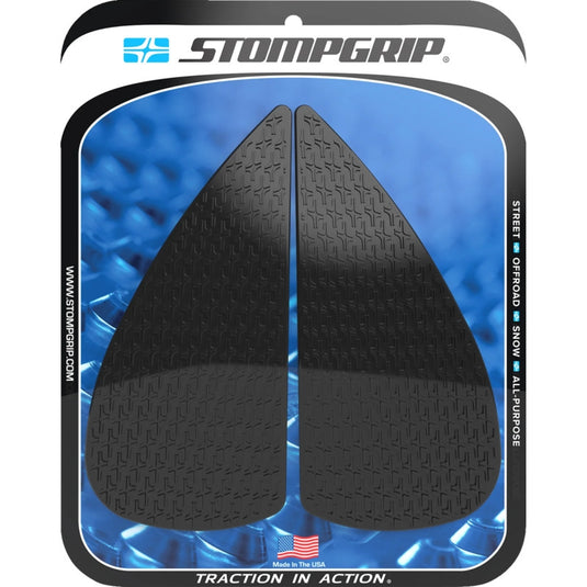 Stompgrip 55-14-0197B Icon Profile Traction Tank Grip - Street - Black