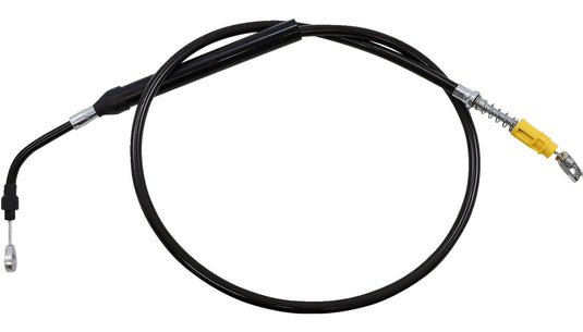 La Choppers LA-8058C13M Midnight Braided Clutch Cable - 12in.-14in. Ape Hangers