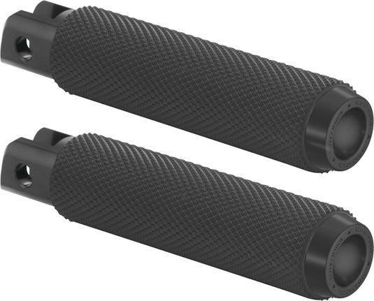Rough Crafts RC-400-004 Rough Crafts Footpeg for Milwaukee-Eight Softails - Driver - Black