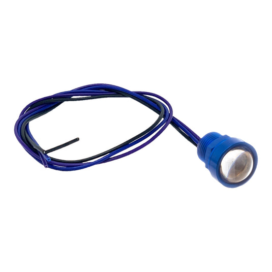 Letric Lighting Co. LLC-RFNS-R Royal Flush 9/16in. OD. G2 LED - Blue with Red LED (2 Wire)