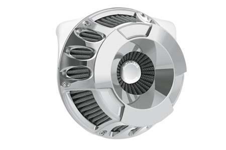 Arlen Ness 18-928 Inverted Series Air Cleaner Kit - Deep Cut - Chrome