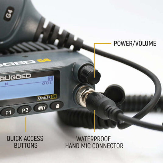 Rugged Radios RK-G4 RGD Audio Control