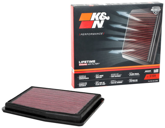 K&N Engineering 33-5109 KN Drop in Air Filters