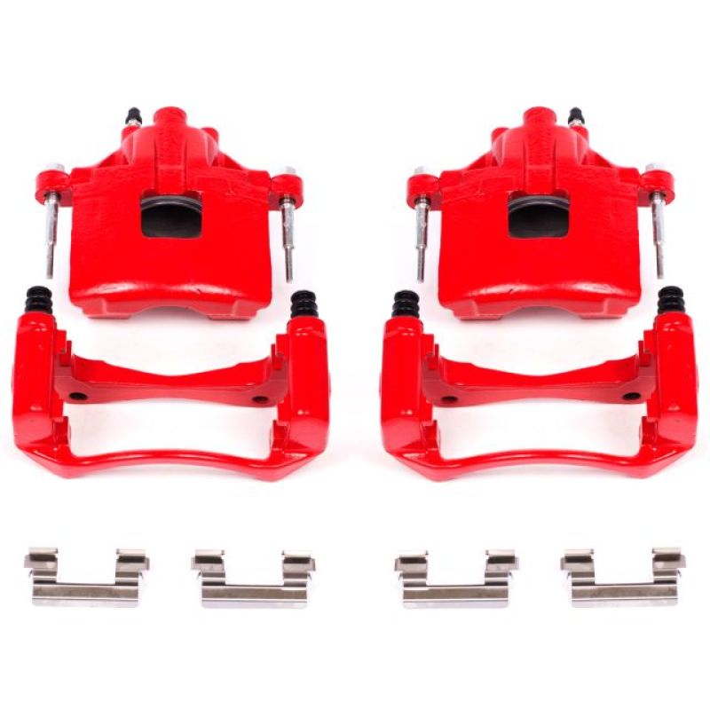 Load image into Gallery viewer, Powerstop S4638A PSB Red Calipers
