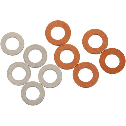 Bolt Mc Hardware DPWM6.11-10 M6 Drain Plug Washers - Aluminum/Copper - 10pk