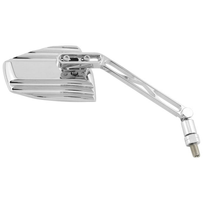 Highsider 301-4910 Wave Mirror - Chrome