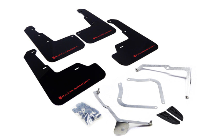 Load image into Gallery viewer, Rally Armor MF32-UR-BLK/RD RAL UR Blk Flap/Rd Logo
