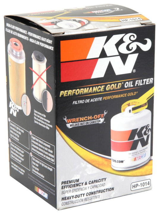 K&N Engineering HP-1014 KN Premium Wrench-Off Oil Filt