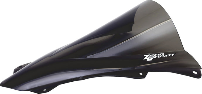 Zero Gravity 16-284-19 Double Bubble Windscreen - Dark Smoke