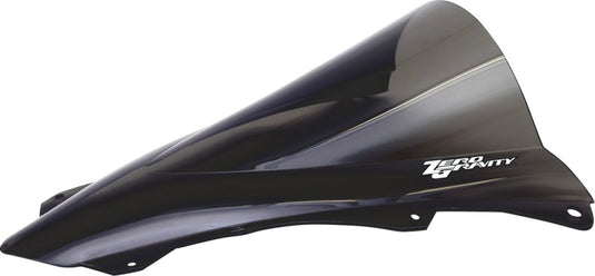 Zero Gravity 16-284-19 Double Bubble Windscreen - Dark Smoke
