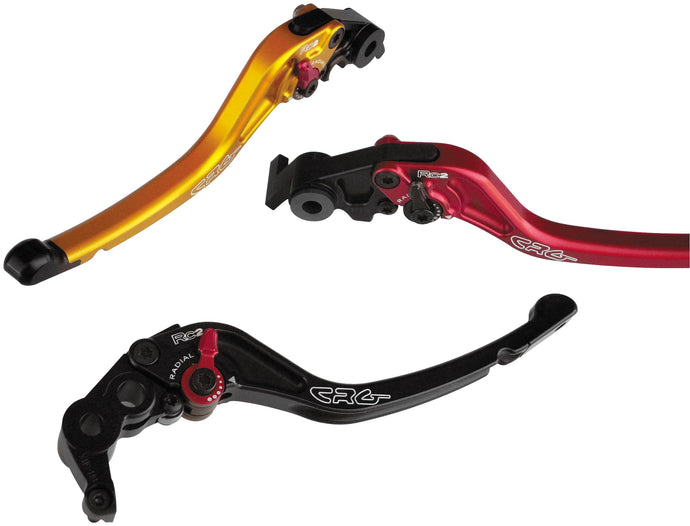 Crg 2AB-521B-T-R RC2 Standard Length Brake Lever - Red