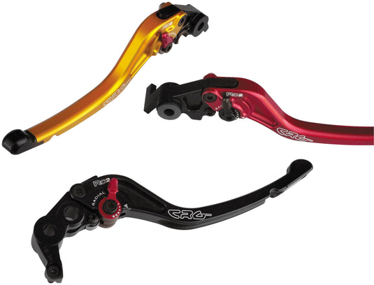 Crg 2AN-541-H-R RC2 Shorty Length Brake Lever - Red