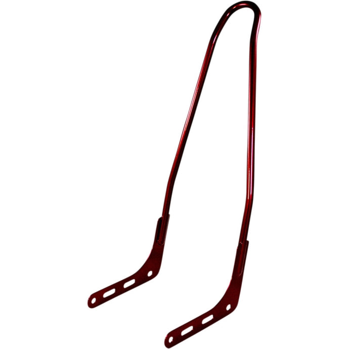 Motherwell 156T-18-RED One-Piece Sissy Bars - 25in. - Red