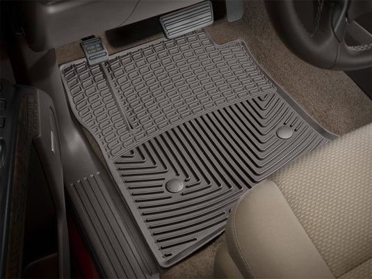 Weathertech W309CO WT Rubber Mats - Front - Cocoa