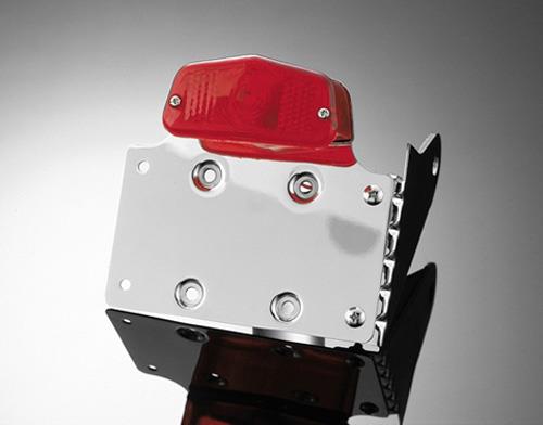 Highway Hawk HH-68-314 Lucas Tail Light and License Bracket