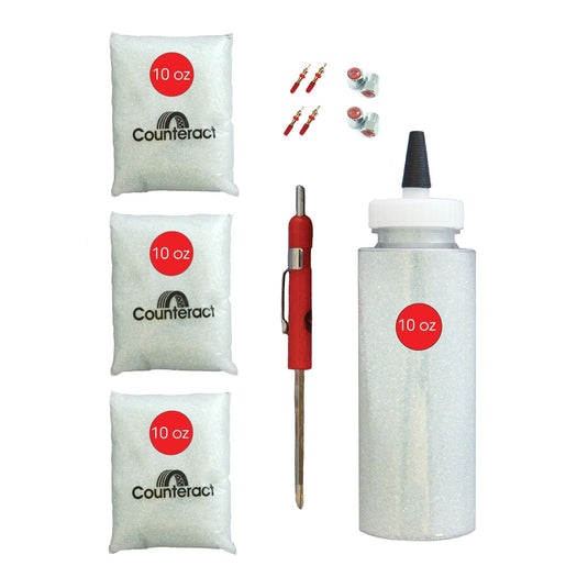 Counteract KIT N Tire Balancing Beads ATV Kit K - 4 x 10 oz